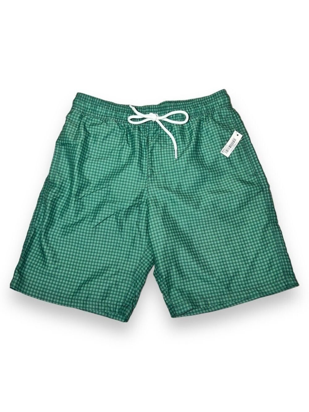 Amazon Essentials Men’s 9” Quick-Dry Swim Trunks Teal Blue Size Medium